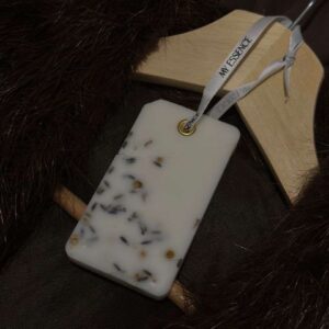 Ambientador colgante para percha con aroma de lavanda y manzanilla