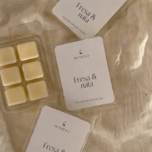 Wax Melt con aroma a fresa y nata