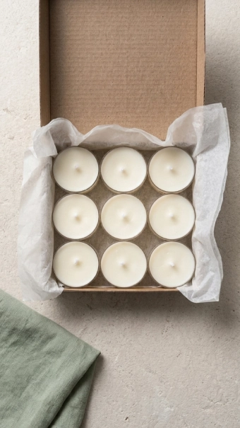 velas de té sin aroma – 6 unidades velas de té sin aroma - 6 unidades - Imagen 2